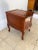 Mid 20th Century Vintage French Rococo Style Solid Teak 2 Drawer Nightstand. For Sale - Image 5 of 12