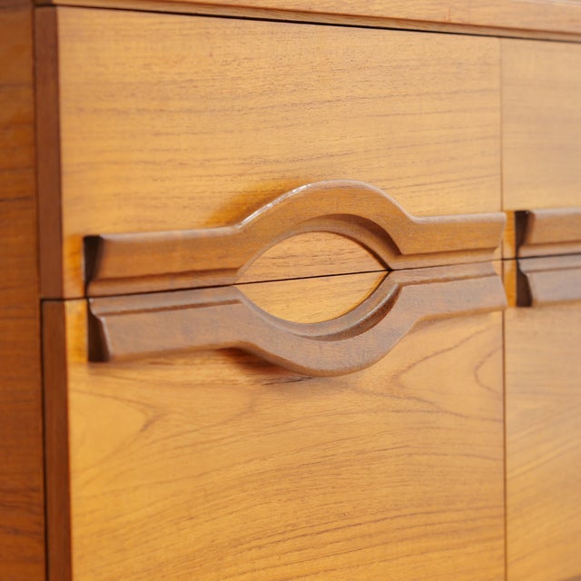 1960s Mid Century Dresser Vanity by Wrighton Furniture, Attributed For Sale - Image 11 of 12