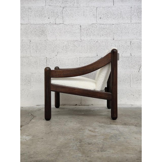 1960s Carimate Armchair 930 by Vico Magistretti for Cassina, Italy, 1963 For Sale - Image 5 of 14