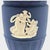 Wedgwood Jasperware Neoclassical Dark Blue Urn Vase With Relief Figures, England For Sale In San Francisco - Image 6 of 10