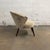 Vintage Danish 1950s Mid-Century Bent Møller Jepsen Attributed Lounge Chair, Beige Fur-Like Upholstery For Sale - Image 15 of 18