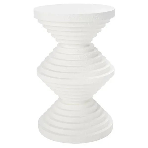 White Glynn Accent Table - White For Sale - Image 8 of 8