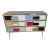 Commode with 3 Glass Drawers, 1990s For Sale - Image 6 of 8