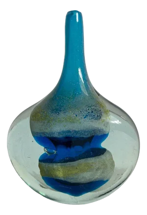 Blue Fish Vase from Mdina