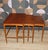 Scandinavian Teak Nesting Tables by Bertil Fridhagen for Bodafors, 1960s, Set of 3 For Sale - Image 6 of 18