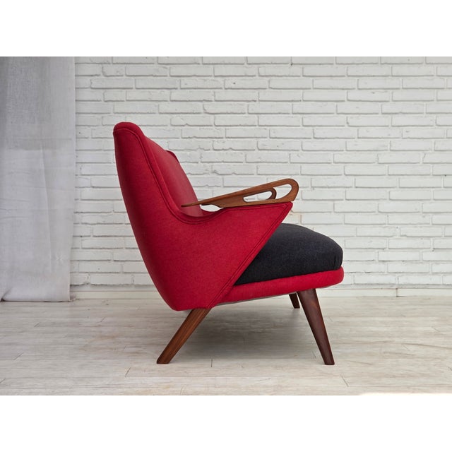 Danish 2-Seater Sofa from Ch. F. Brodersen, 1960s For Sale - Image 4 of 18