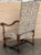 Louis XVI Style Spanish Pair of Carved Walnut Armchairs, 1900s For Sale - Image 6 of 10