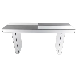 Mid-Century Modern Mirrored Console Table