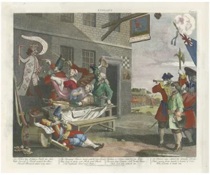 William Hogarth, England, 1799, Print