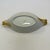 Ceramic Mid-Century Japanese Porcelain Floral Relish Dish With Gilded Handles For Sale - Image 7 of 7