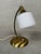 Vintage Brass and Opaline Table Lamp, 1950s For Sale - Image 10 of 10