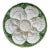 French Majolica Oyster Plate Salins, Circa 1890 For Sale
