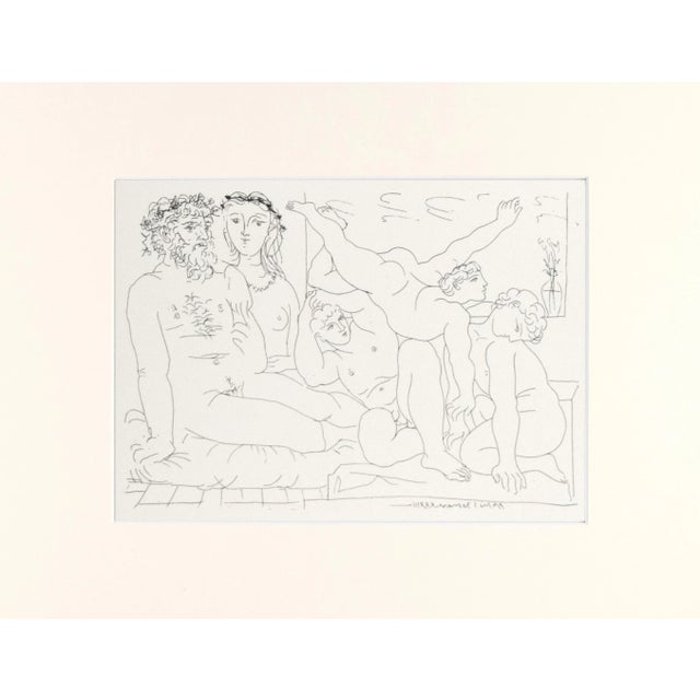 Vintage photogravure printed in 1956, published in London, pulled from "Picasso's Vollard Suite" First Edition. After the...