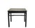 Brown Antique Square Lacquered Tea Table For Sale - Image 8 of 9