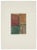 Composition is an original monotype print realized by an Anonymous artist of the XX century, Hand-signed on the lower...