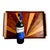 Chestnut Mid 20th Century Marquetry Wood Tray For Sale - Image 8 of 12