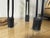 Vintage Ebony Heavy Wood African "Thinkers" Stick Figures Sculptures Lot of 3 For Sale - Image 11 of 11