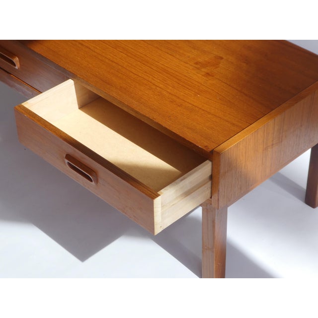 Mid-Century Teak Danish Low Board, 1960s For Sale - Image 9 of 13