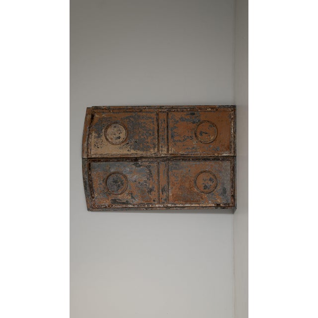 1900 - 1909 France Chocolate Iron Door For Sale - Image 14 of 15