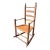 18Thc New England Ladder Back Rocking Chair For Sale