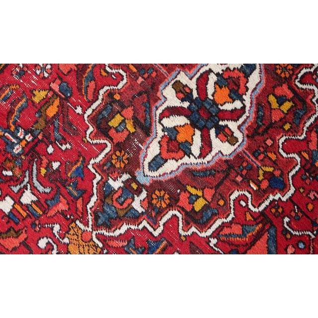 1920s, Handmade Antique Persian Karajeh Runner 3.1' X 12.1' For Sale - Image 10 of 10