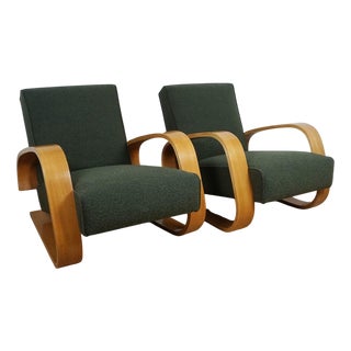 Tank 400 Chairs by Alvar Aalto, 1930s, Set of 2 For Sale