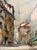1970s G Frati Italy Impressionist City Landscape Framed Oil on Canvas For Sale - Image 9 of 9