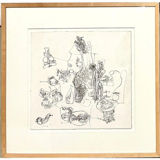 Erwin Pfrang, German Neo Expressionist Graphite Pencil Drawing Erwin Pfrang Nolan Gallery NYC 2001 For Sale - Image 11 of 11