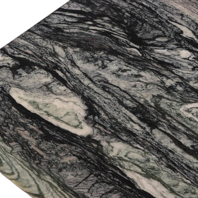 1950s Set of Two Nesting Italian Marble Coffee or End Tables, C. 1950. For Sale - Image 5 of 7