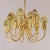 Mid-Century Modern Brass and Glass Model T 789/12 Chandelier from Hans-Agne Jakobsson Ab Markaryd For Sale - Image 3 of 6