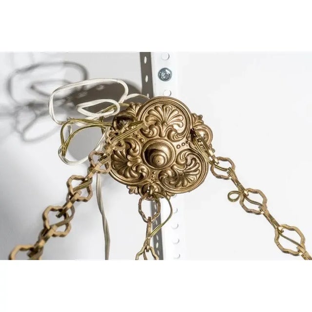 1920s Chandelier English Gothic Revival For Sale - Image 10 of 13