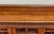 Antique English Jacobean Bookcase Bookshelf Cabinet Triple Glass Door Oak C1930s For Sale - Image 15 of 18
