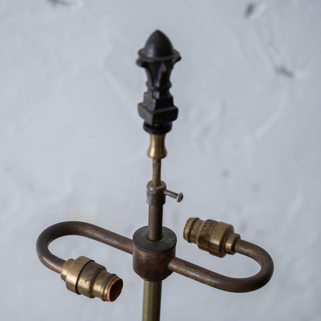 1880s Victorian Porcelain Owl Lamp For Sale - Image 10 of 14