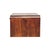 Chestnut-Finish Mango Wood Curved Slim Coffee Table For Sale - Image 4 of 8
