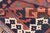 Antique Shahsevan Kilim Gallery Runner With Bold Colorful Geometric Tribal Motifs 4'3 X 14'5 For Sale - Image 12 of 13
