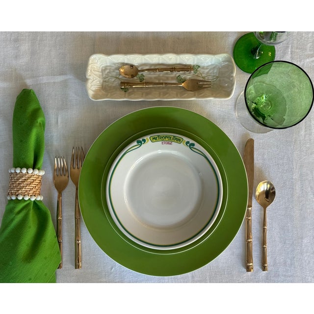 Porcelain De Paris Dessert Plates - Set of 6 For Sale - Image 13 of 14