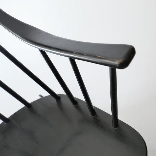Vintage Scandinavian Rocking Chair by Lena Larsson for Nesto, 1960 For Sale - Image 10 of 15