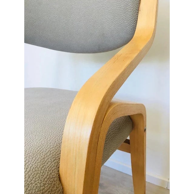 Wood Set of Chairs by Ludwig Volak for Drevopodnik Holesov For Sale - Image 7 of 13