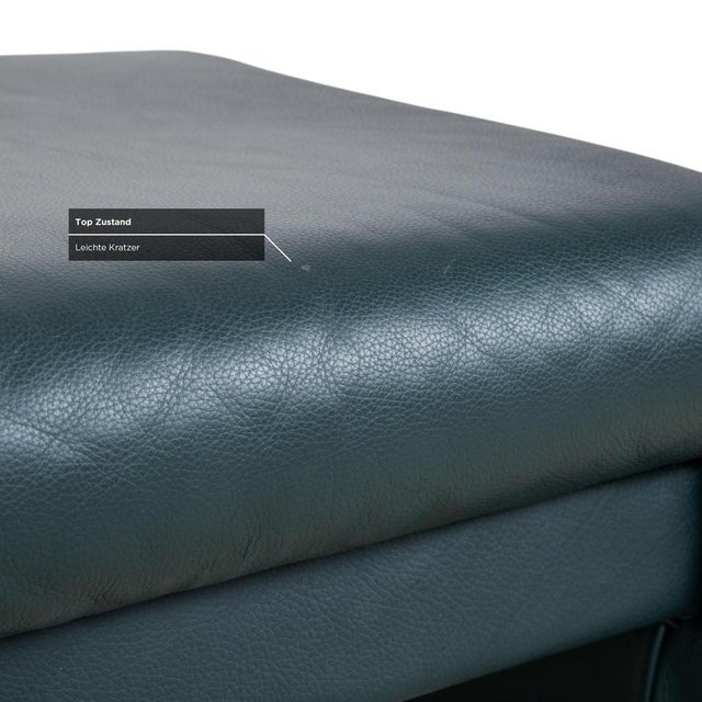 Atlanta Leather Stool from Laauser For Sale - Image 4 of 11