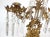 Late 19th Century Set of French Gilt Metal and Crystal Girandole Candelabra With Bear Motif For Sale - Image 5 of 13