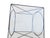 Vintage Wrought Iron Rods Xo Side End Table Attributed to Frederic Weinberg MCM For Sale - Image 16 of 17