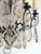 Transparent Mid 20th Century Restored Louis XV Blackened Bronze Crystal Cage Chandelier For Sale - Image 8 of 9