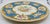 Set of 6 Myott "The Bouquet" Cobalt Blue and Gold-Gilded Dinner Plates Hand Painted by Artist P. Granet Each measures 10...
