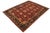Boho Chic Boho Chic Ziegler Wine Red Green Hand-Knotted Wool Rug - 9'2'' X 11'11'' For Sale - Image 3 of 8