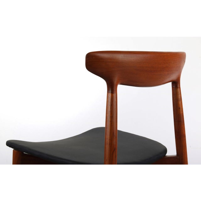 Randers Møbelfabrik Teak Dining Chair by Harry Ostergaard for Randers Møbelfabrik For Sale - Image 4 of 6