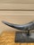 Late 20th Century Pair of Vintage Faux Ram Horn Sculptures on Black Marble Bases For Sale - Image 5 of 16