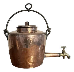 Large George III Hanging Copper Water Urn, 1800s