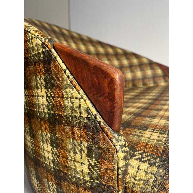 Adrian Pearsall Adrian Pearsall "Havana" Satellite Chaise Lounge Chair & Ottoman / Baughman For Sale - Image 4 of 5
