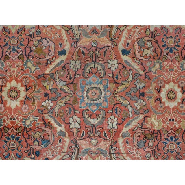 Early 20th Century Mahal Rug For Sale In Chicago - Image 6 of 12