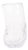 Portage Ice Clear Abstract Glass Vase- Tall For Sale